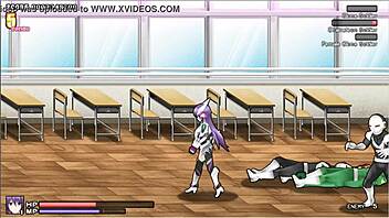 Blazing Angel Mistletear Pornplay Hentai Game Ep 7 Super Hero Girl Orgasms While Filmed