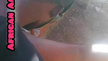 Beautiful Mature Woman Feels Intense Pleasure Sucking African Monster Cock