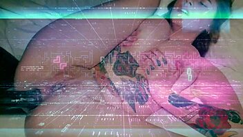 This amateur ebony babe sucks and fucks monster BBC while watching Netflix 😏