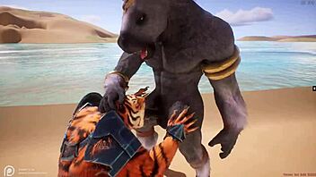 Wildlife: Gay Furries Yiff With Big Asses