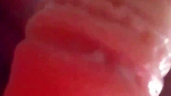 fucking pretty n fat pussy with piercing dildo creampie