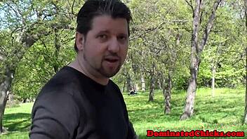 Petite euro sub bound banged