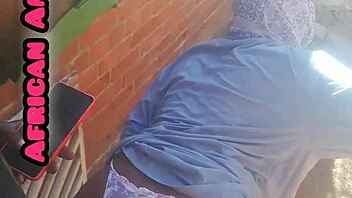 Beautiful Mature Woman Feels Intense Pleasure Sucking African Monster Cock