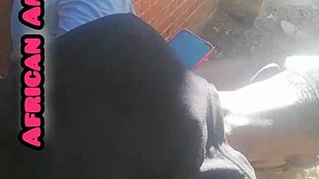 Beautiful Mature Woman Feels Intense Pleasure Sucking African Monster Cock