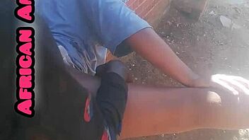 Beautiful Mature Woman Feels Intense Pleasure Sucking African Monster Cock