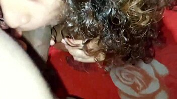 Unbelievable! Cheating Colombiana lies to husband while getting fingered late!