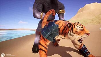 Wildlife: Gay Furries Yiff With Big Asses