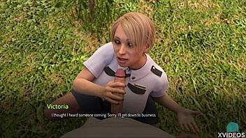 Bound 32 Public Blowjob In The Park With Milf