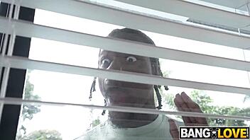 Jenna Fireworks and Damion Dayski engage in steamy hardcore action