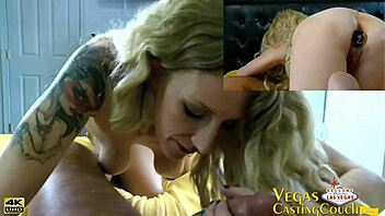 Watch This MILF Get All Holes Stuffed at Vegas Casting!
