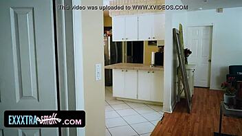 Parody video of urban legend Candy Man with scared tiny teen