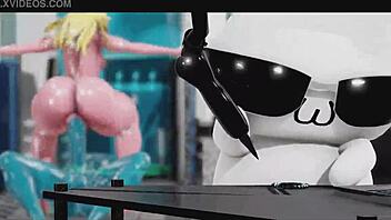 In this hentai anime, the futanari returns with her monster cock to lewd adventures with big tits and ass.