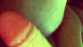 fucking pretty n fat pussy with piercing dildo creampie