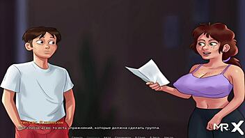 feel the excitement in summertime saga finding young cum in episode 89