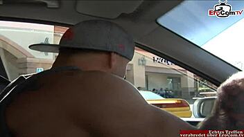 Blonde Teen with Big Tits Picked Up at Cafe for Sex