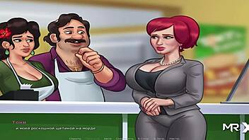 feel the excitement in summertime saga finding young cum in episode 89