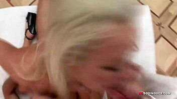 Two men pleasuring a tiny haired woman in a threesome
