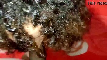 Unbelievable! Cheating Colombiana lies to husband while getting fingered late!