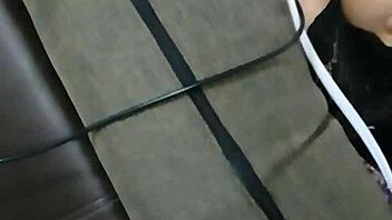 A mature woman enjoys her time in Tijuana with friends