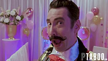 Feeling Excited As April Olsen And Lauren Phillips Suck Cock