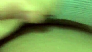 Homemade japanese couple's intense creampie session