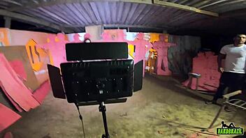 Gabriela Branches' intimate recording session with Betohtfitness in the Marceñary - Binho Ted and Sandro Limo