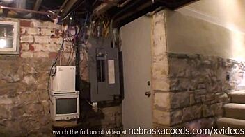 First-time friend experiences intense pleasure in dungeon basement