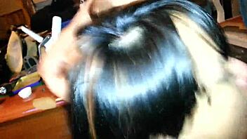 My ex swallows me whole and gets drenched