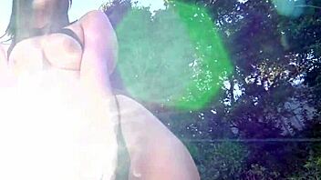 i watched this busty babe finger herself and get spanked till cumshot