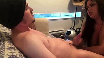 First Time Rimjob: He Sucks Dildo, Fucks, and Gets Blowjob to Cum