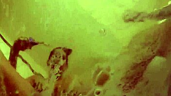 Check out my underwater pussy shaving close-up, crystal clear view!