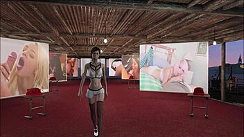 Fallout 4 porn fashion with sexy brunette in 3D anime hentai.