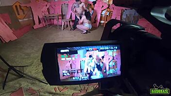 Gabriela Branches' intimate recording session with Betohtfitness in the Marceñary - Binho Ted and Sandro Limo