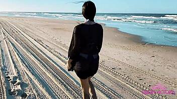 Me and Cassi Grabbed a Naughty Boy at the Beach for Wild Bedroom Action!