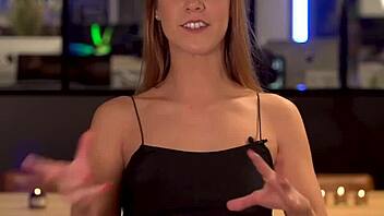 blonde alexis crystal in softcore interview!