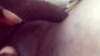 Does Foxy Love Caressing Her Wet Shaved Pussy?