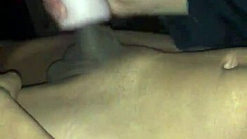 Mexican twink strokes his massive cock solo