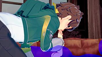 Can Kazuma Handle This Intense Blowjob In Konosuba?