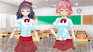 in this hentai video game akatsuki no lily philia, the characters engage in explicit sexual scenes.