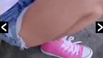 Lesbian Threesome, Who's Getting That Monster Cock Facial?