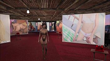 Fallout 4 porn fashion with sexy brunette in 3D anime hentai.