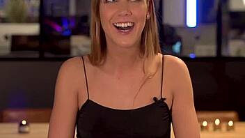 blonde alexis crystal in softcore interview!