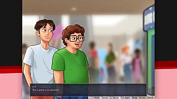 Our gym teacher summertime saga