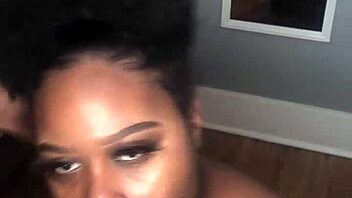Uncut ebony beauty enjoys rough sex with older partner