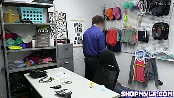 Brooke Banner, The Anti-Masker Thief, Rides Burglar's Cock