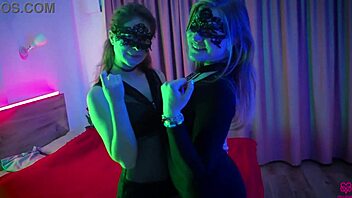 Polyamorous Love: Passionate Kissing and Striptease