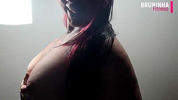 Brazilian ATHLETIC Babe SHOWS Her SILICONE Tits And ASS