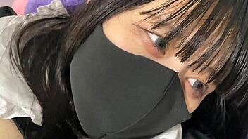 【個人撮影】ポルチオ開発で腹パンイキ！足の震えドM女子大生【えすのあ】