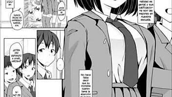 My studious girlfriend in uniform