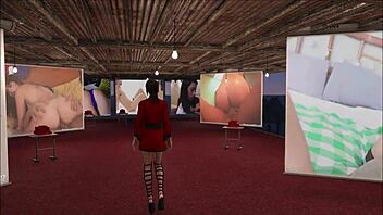 Fallout 4 porn fashion with sexy brunette in 3D anime hentai.